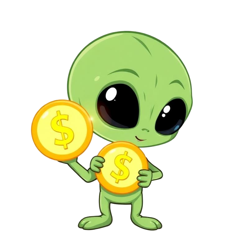 Alien mascot